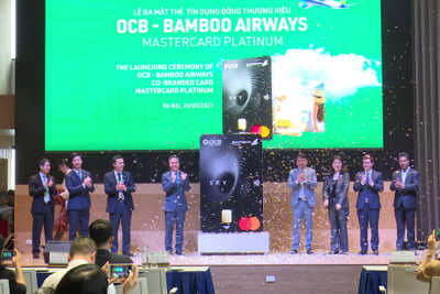 Ra mắt thẻ tín dụng đồng thương hiệu OCB- Bamboo Airways MasterCard Platinum