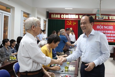 100% cử tri nơi cư trú tán thành Chủ tịch HĐND TP Nguyễn Ngọc Tuấn ứng cử đại biểu Quốc hội, đại biểu HĐND TP Hà Nội