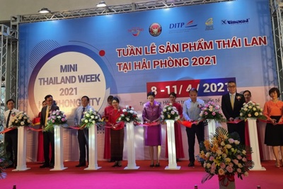 Khai mạc Tuần lễ sản phẩm Thái Lan 2021 tại Hải Phòng
