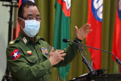 Chính biến tại Myanmar: 19 người bị Tòa án binh tuyên tử hình, 10 cảnh sát thiệt mạng