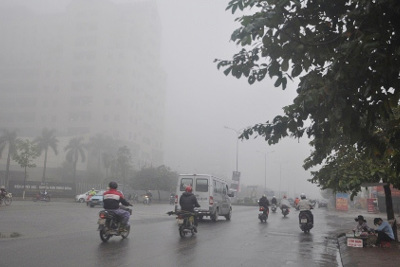 Thời tiết hôm nay 27/3: Hà Nội tiếp tục mưa phùn và sương mù, trời lạnh