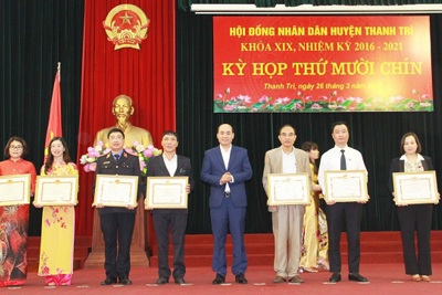 Huyện Thanh Trì tổng kết hoạt động HĐND nhiệm kỳ 2016 - 2021