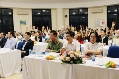 100% cử tri nơi cư trú tín nhiệm giới thiệu ông Hồ Đức Phớc, Nguyễn Hải Trung ứng cử đại biểu Quốc hội khóa XV