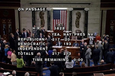 Hạ viện Mỹ thông qua dự luật thay thế Obamacare