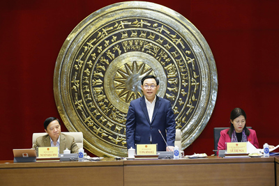 Chủ tịch Quốc hội Vương Đình Huệ: Ủy ban Tư pháp tiếp tục phát huy vai trò nòng cốt trong hoạt động của Quốc hội