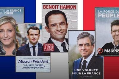 Pháp bắt đầu bỏ phiếu vòng 1 bầu cử Tổng thống