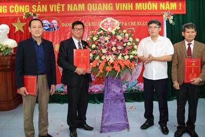 Hà Nội: Công bố quyết định thành lập Đảng bộ Khu công nghiệp Quang Minh