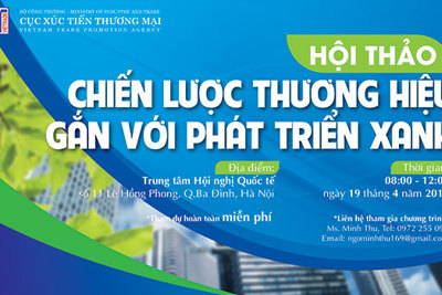 Thương hiệu gắn với phát triển xanh: Mục tiêu và trách nhiệm xã hội của doanh nghiệp