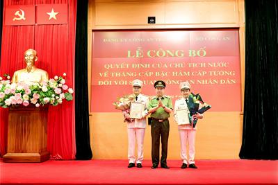 Thăng cấp bậc hàm Trung tướng đối với Thiếu tướng Tô Ân Xô, Thiếu tướng Nguyễn Ngọc Toàn