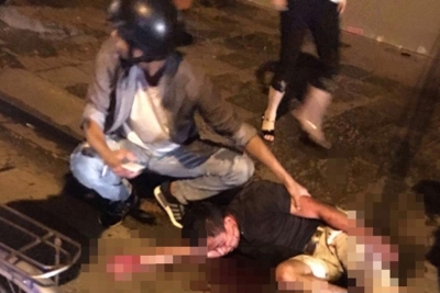 Hà Nội: Điều tra vụ chém nhau sau va chạm giao thông trên phố Đại La