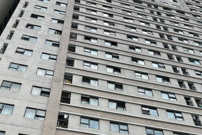 Các căn hộ ở Xuân Mai Complex đều không có chấn song cửa sổ