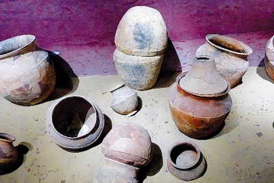 [Hà Nội trong tôi] Sản phẩm gốm trong Bảo tàng Lịch sử Quốc gia