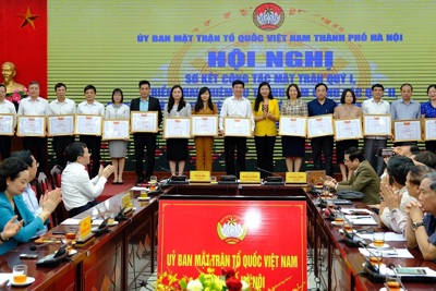 Ủy ban MTTQ Việt Nam TP: Biểu dương nhiều tập thể, cá nhân tiêu biểu trong thực hiện Chỉ thị 05-CT/TW và công tác mặt trận