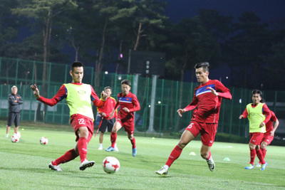 U20 Việt Nam dồn hết tâm sức cho trận ra quân gặp New Zealand