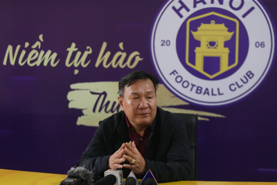 HLV Hoàng Văn Phúc nhận dẫn dắt Hà Nội FC, vẫn đặt tham vọng vô địch V-League 2021