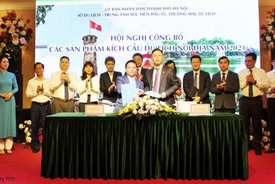 Hà Nội công bố các sản phẩm kích cầu du lịch nội địa năm 2021