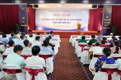 Hà Nội: Tập huấn bầu cử đại biểu Quốc hội và HĐND các cấp cho đồng bào dân tộc huyện Ba Vì