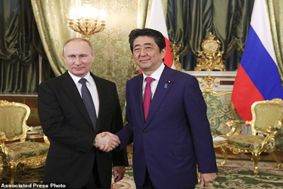 Nga, Nhật Bản thảo luận hợp tác kinh tế tại quần đảo Nam Kuril