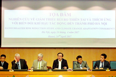 Nghiên cứu tổng thể phương án chống biến đổi khí hậu tại Hà Nội