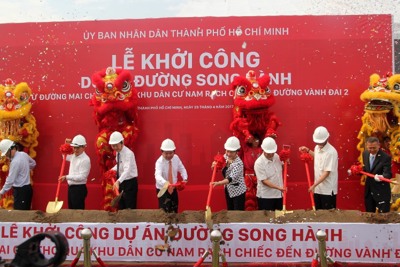 Khởi công dự án đường song hành với cao tốc TP Hồ Chí Minh - Long Thành - Dầu Giây
