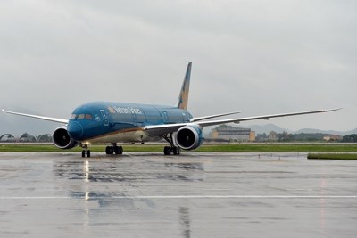 Vietnam Airlines nhận chiếc máy bay Boeing 787-9 Dreamliner thứ 11