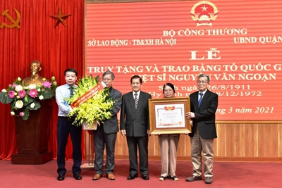 Truy tặng, trao Bằng Tổ quốc ghi công cho liệt sỹ Nguyễn Văn Ngoạn