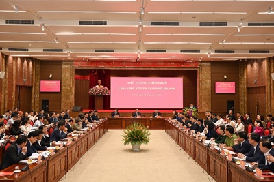 Thủ tướng Chính phủ Nguyễn Xuân Phúc: Xây dựng Hà Nội là thành phố đáng sống của mọi người dân và bạn bè quốc tế