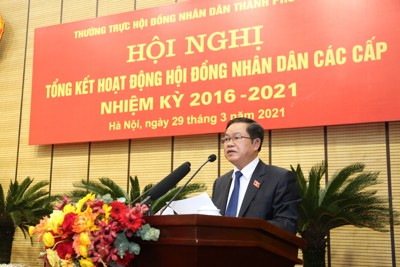 Phó Chủ tịch Quốc hội Đỗ Bá Tỵ ghi nhận 6 dấu ấn nổi bật của HĐND các cấp TP Hà Nội