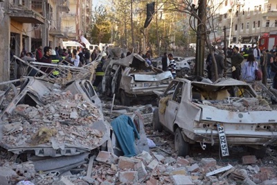 Thổ Nhĩ Kỳ: Tấn công bằng bom xe, hơn 40 người thương vong