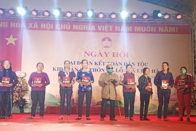 Huyện Đông Anh tổ chức Ngày hội Đại đoàn kết dân tộc