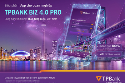 Giao dịch mọi lúc mọi nơi cùng TPBank eBank Biz