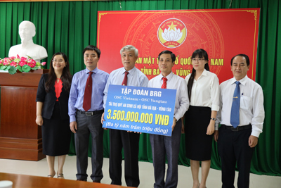 OSC Việt Nam, thành viên Tập đoàn BRG tài trợ 3,5 tỷ đồng cho Quỹ An sinh xã hội tỉnh Bà Rịa – Vũng Tàu