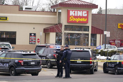 Mỹ: Ít nhất 10 người thiệt mạng trong vụ xả súng tại siêu thị ở bang Colorado