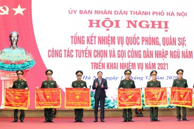 Phó Chủ tịch UBND TP Hà Nội Lê Hồng Sơn: Tạo việc làm, ổn định đời sống cho quân nhân xuất ngũ