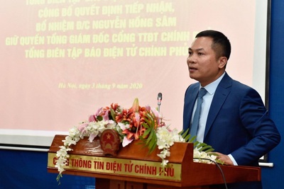 Bổ nhiệm ông Nguyễn Hồng Sâm làm Tổng Giám đốc Cổng Thông tin điện tử Chính phủ