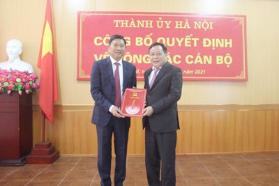 Ông Đỗ Anh Tuấn được bổ nhiệm giữ chức Giám đốc Sở KH&ĐT Hà Nội