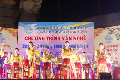 Chương trình nghệ thuật chào mừng thành công Đại hội đại biểu phụ nữ toàn quốc lần thứ XII