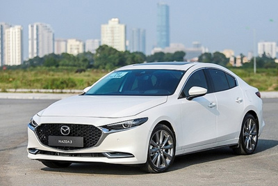 Giá xe ô tô Mazda tháng 3/2021: Thấp nhất 459 triệu đồng