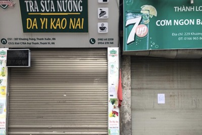 Quận Thanh Xuân: Tuyên truyền đóng cửa di tích, trà đá, cà phê phòng dịch Covid-19