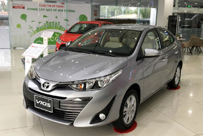 Giá xe ô tô hôm nay 13/11: Toyota Vios thấp nhất ở mức 470 triệu đồng