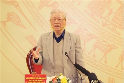 Tổng Bí thư, Chủ tịch nước Nguyễn Phú Trọng: Xây dựng người Công an trong sạch, lành mạnh
