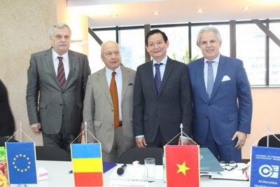 Tăng cường hợp tác kinh tế, thương mại giữa Romania-Việt Nam