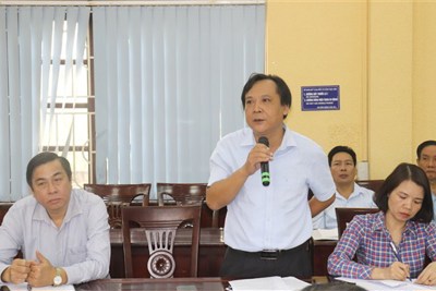 Ủy ban Mặt trận tổ quốc huyện Gia Lâm lấy ý kiến đóng góp vào văn kiện Đại hội XIII của Đảng