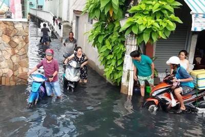TP Hồ Chí Minh: Dự án Cải thiện môi trường nước bị phản ánh làm hư hỏng đường