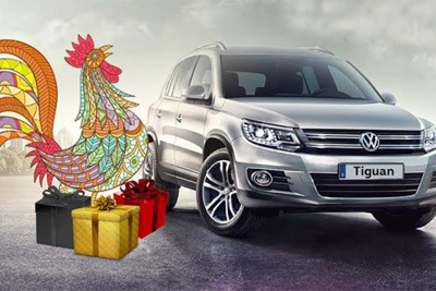Sắm xe Đức, rinh quà Vàng từ Volkswagen Việt Nam