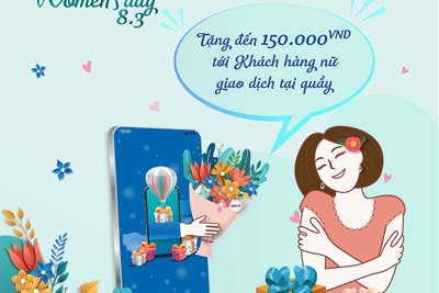 BIDV tri ân khách hàng nữ với hàng ngàn quà tặng