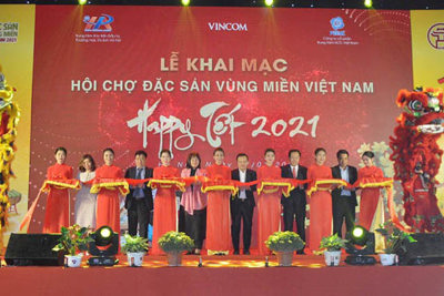 Khai mạc Hội chợ đặc sản vùng miền Việt Nam