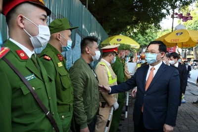 Bí thư Thành ủy Vương Đình Huệ: Bảo đảm an ninh, trật tự để nhân dân Thủ đô đón Tết  an toàn, bình yên