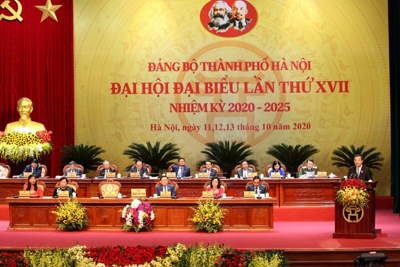 Thành ủy Hà Nội ban hành Chương trình hành động thực hiện Nghị quyết Đại hội Đảng bộ TP lần thứ XVII
