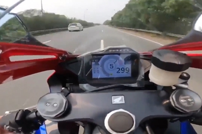 Hà Nội: Truy tìm lái xe mô tô chạy gần 300km/h trên Đại lộ Thăng Long